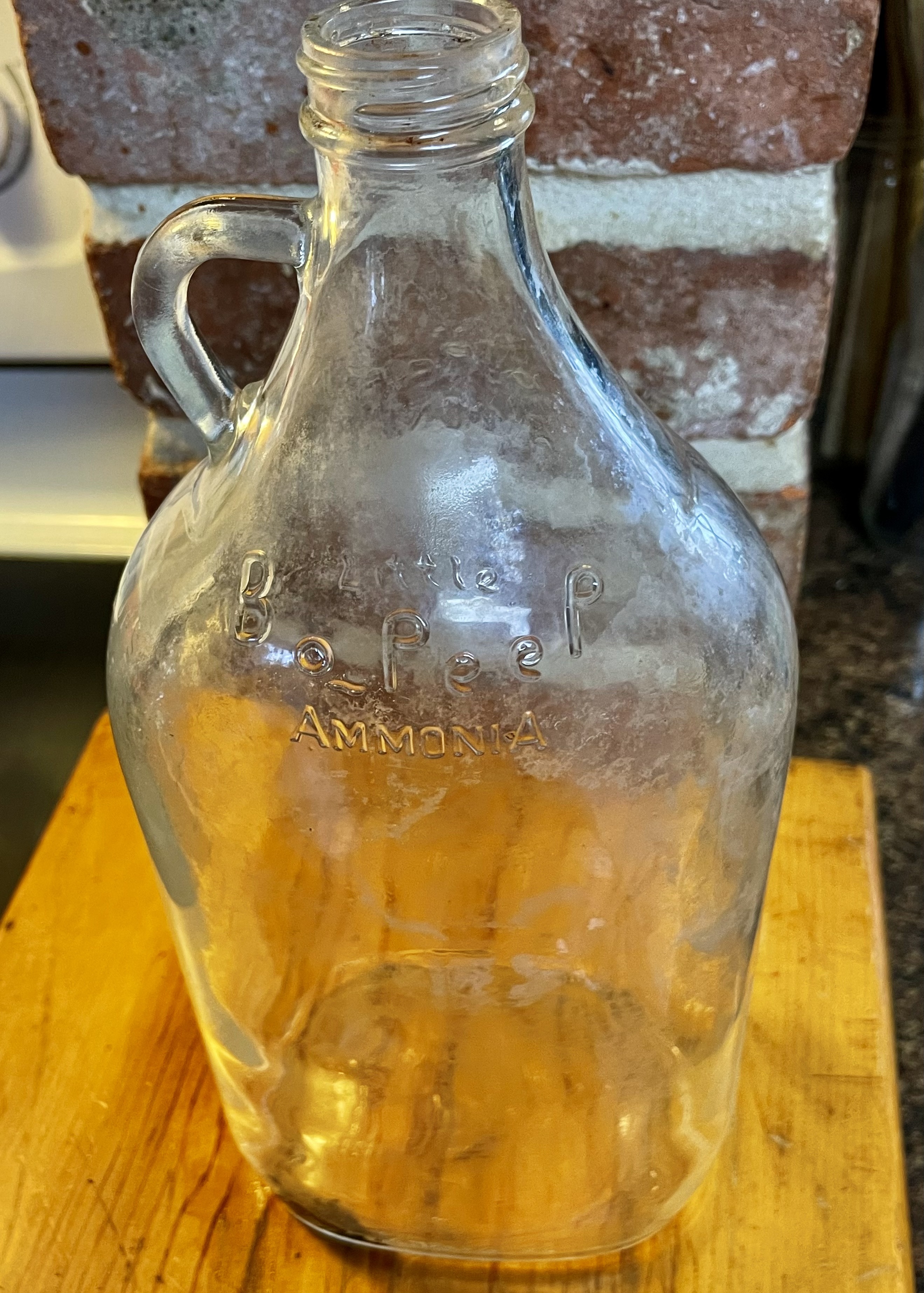 Little Bo Peep Ammonia bottle with handle